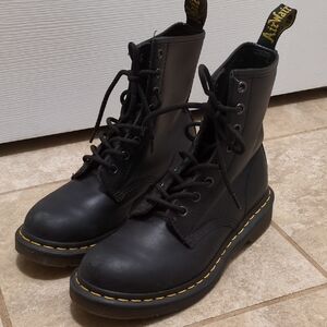 Doc Martens Black Lace-Up Boots